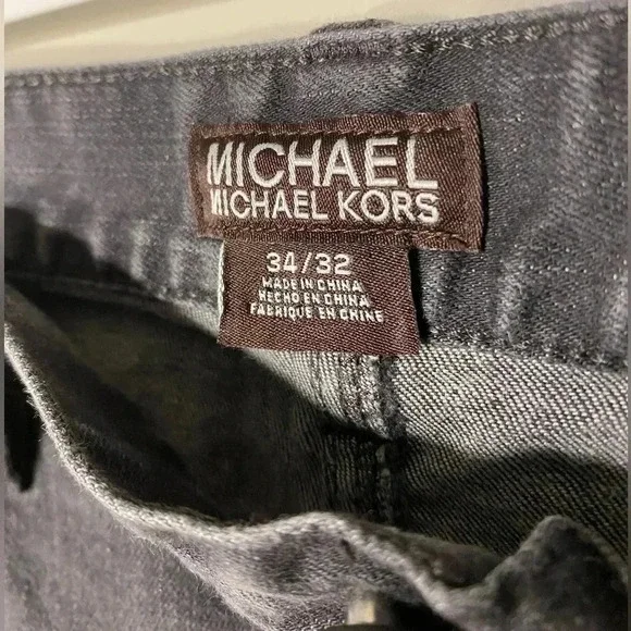 Michael Kors charcoal men’s denim jeans | Size 34/32 - Picture 2 of 5